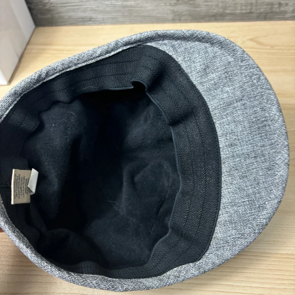 Duluth‎ Trading Hat Large Gray Travel Drivers Cap Fleece Lined Outdoors